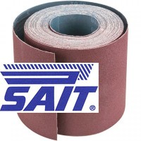 SAIT 2A-F ABRASIVE CLOTH 100MM WIDTH X P120 GRIT (PER METRE)